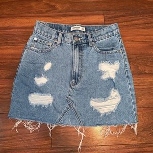 Jean skirt